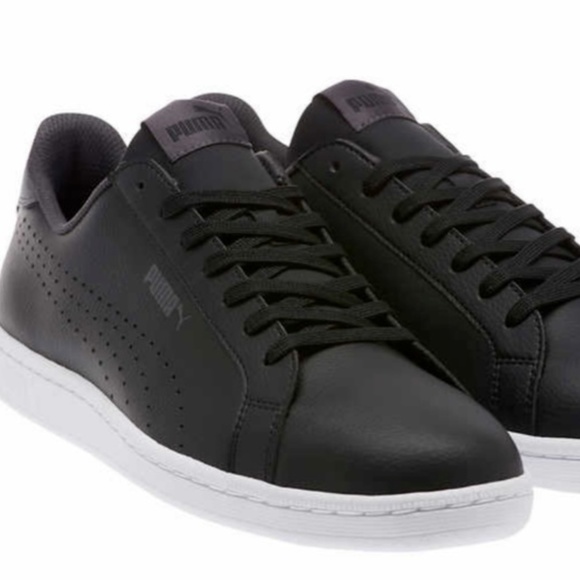 puma men's smash leather perf sneaker